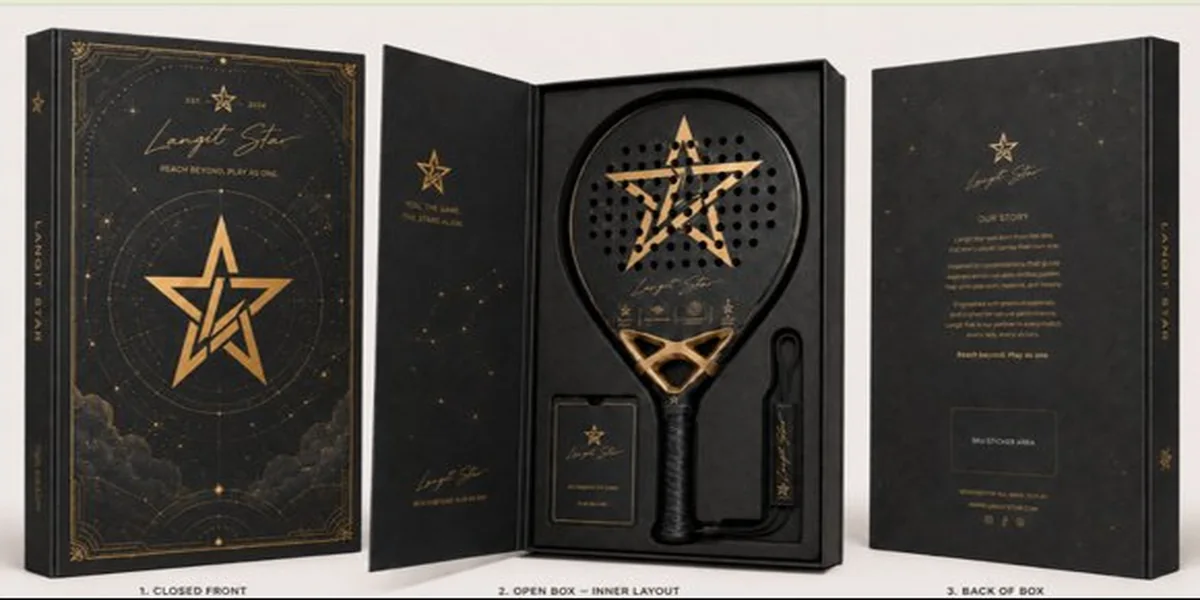LANGIT STAR collector packaging